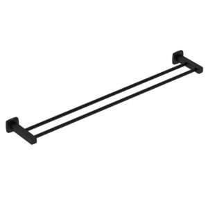 Liquid Red Integrity Double Rail 800mm - MATT BLACK